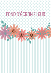 お花の壁紙　fond d'écran fleur