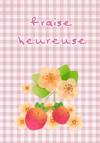 fraise heureuse